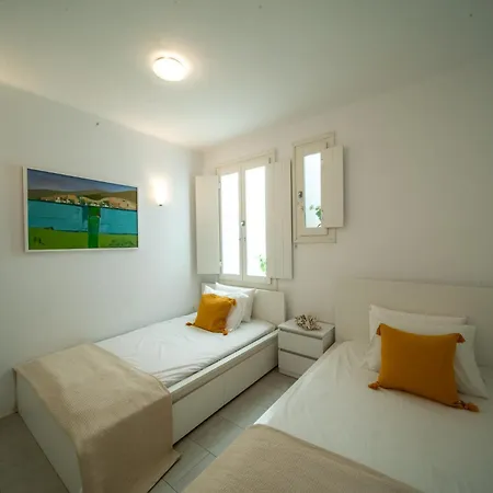 شقة Mykonos Sympatico, Private Pool & Sea Vistas *