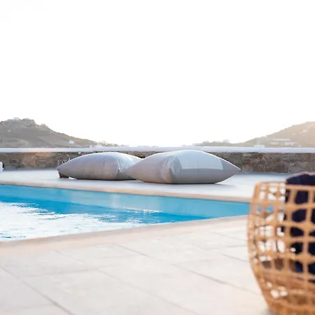 شقة Mykonos Sympatico, Private Pool & Sea Vistas بسارو
