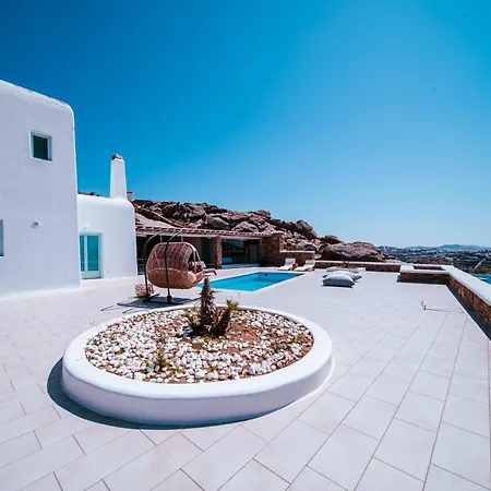 Mykonos Sympatico, Private Pool & Sea Vistas * بسارو