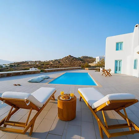 شقة Mykonos Sympatico, Private Pool & Sea Vistas بسارو