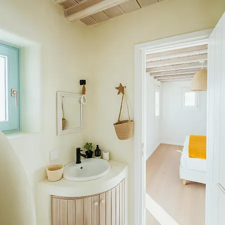 شقة Mykonos Sympatico, Private Pool & Sea Vistas