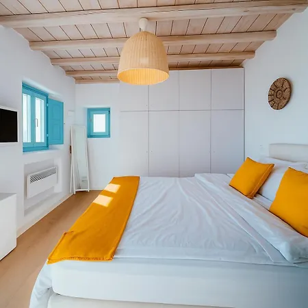 Mykonos Sympatico, Private Pool & Sea Vistas * 프사로우