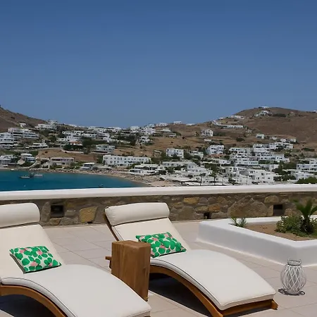 Mykonos Sympatico, Private Pool & Sea Vistas بسارو