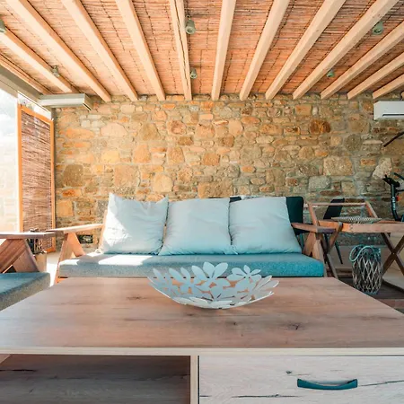 Mykonos Sympatico, Private Pool & Sea Vistas شقة بسارو